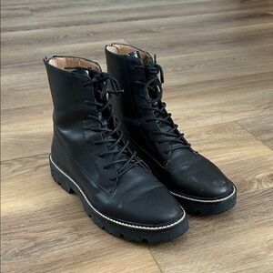 Madewell Genuine Leather Combat Boots